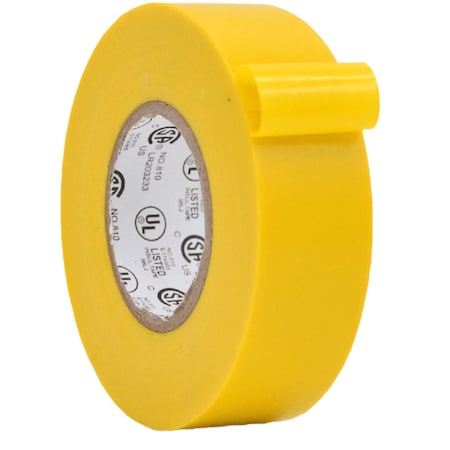 Wod Tape ETC766MS General Purpose Electrical Tape Yellow UL/CSA listed core: 1 in. X 66 ft, 96PK WOD ETC766MS-01000-96-66-YEL