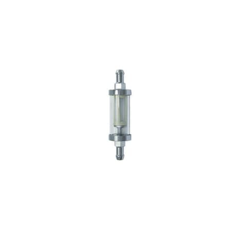 Global Specialty Products Specialty Products 9272 0.37 in. Chrome Inline Fuel Filter SPC9272