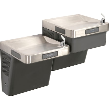 Global Industrial Bi-Level Refrigerated Drinking Fountain, Filtered, by 761244