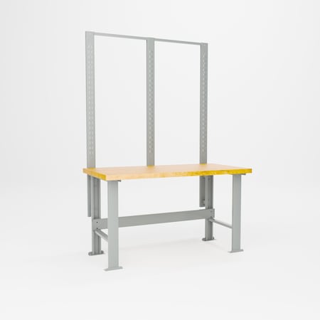 Pucel Versatile Modular Workbench, 30 in W x 60 in D x 84 in H, Gray VMW-3060-W