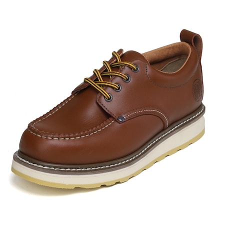 Handpoint Men's 4 in Soft Toe Leather Oxford Work Shoes, 8 H82994D-8