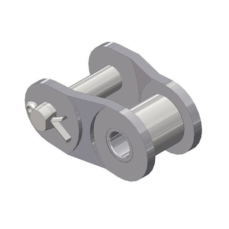 Senqcia Hi-Max British Standard Single Strand Cotter Pin Offset Link, 12B chain, 3/4 P, 0.225 Dia Pin 12BHMOL