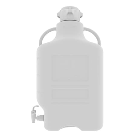 Foxx Life Sciences Vactrap Round XL, 4L + 1L, PP, RED BIN, 1/4" ID TUBING 305-4103-FLS