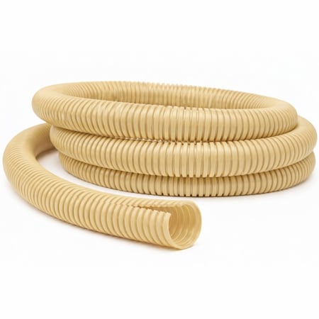 Kable Kontrol Convoluted Split Wire Loom Tubing - 1/2" Inside Diameter - 100' Length - Beige WL904-SP100-ORANGE