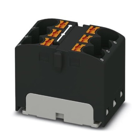 Phoenix Contact PTFIX 6X4 BK Distribution block bridged 3273804