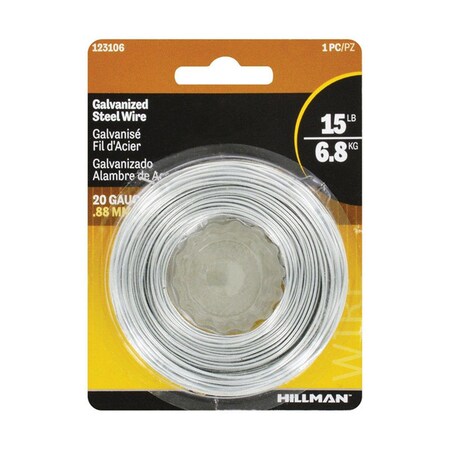 Homecare Products 175 ft. 20 Gauge Galvanized Steel Wire HO3304039