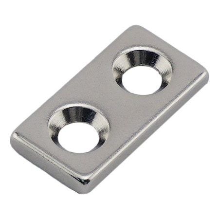 Zoro Select Rare Earth Magnet, Silver NB001222NCTSX2