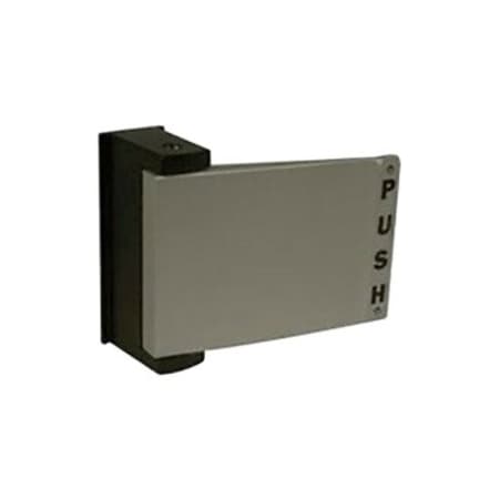 Adams Rite Flat Deadlatch Paddle, Push to Left, For 1-13/16 In. to 2 In. Thick Door, RHR or Exterior of LH, D 4590-02-01-313