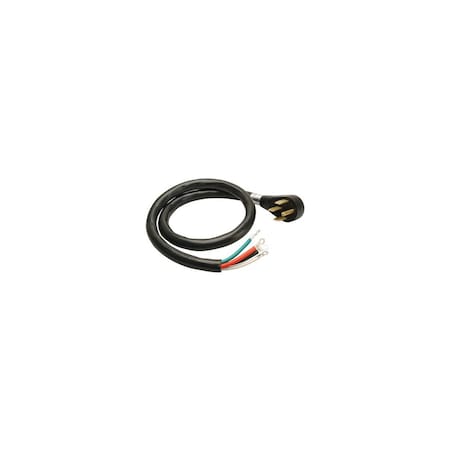 Master Electrician 4-Ft. 6/2 & 8/2 SRDT Black Round Range Cord 09044ME