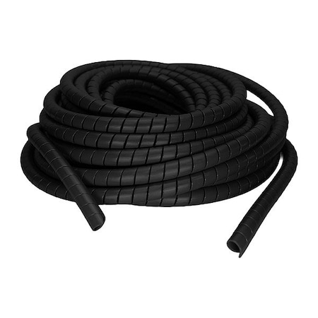 Rhino Spiral Guard, .86"-1.37" ID, 50'L, Black RSG-95HD-50
