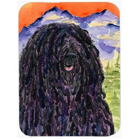 Carolines Treasures Puli Glass Cutting Board - Large- 15 H x 12 L in. SS8623LCB