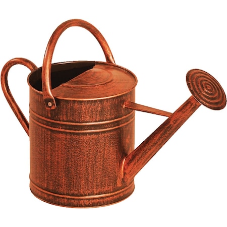 Panacea 2 Gal. Brushed Bronze Metal Watering Can 84872
