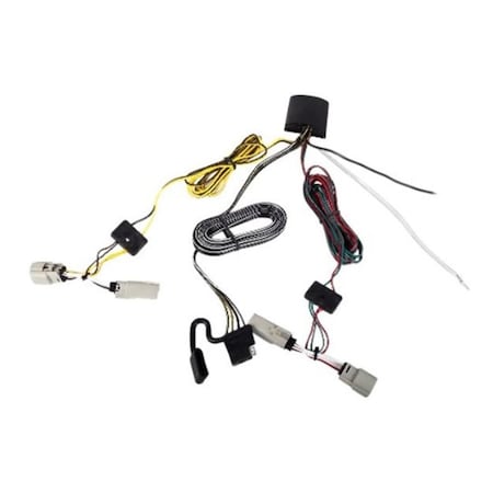 Tekonsha 118805 T-One Connector with Upgraded Circuit Protected ModuLite HD Module for 2019 Ford Edge T1M-118805