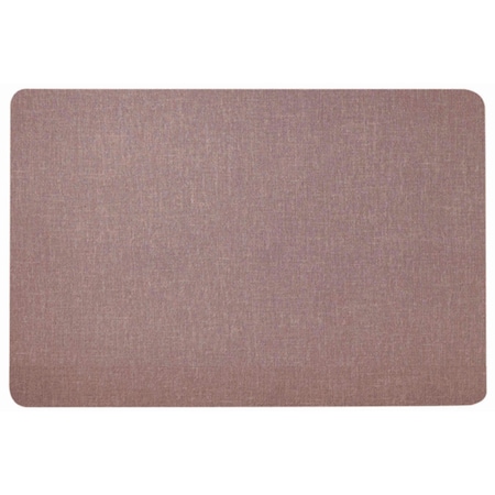 Aarco Frameless Display Panel, Designer Fabric Display Panel w/ Radius Corners, Color Pumice, 48''Hx72''W RDF4872022