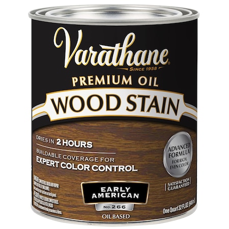 Rust-Oleum 1 Qt Early American Varathane Oil-Based Interior Wood Stain 211729H