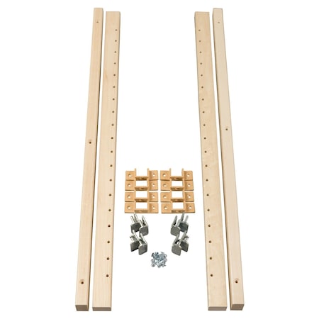 Century Components X-Bracket Rollout Shelf Kit, 1.25 in. W SIGXB250N