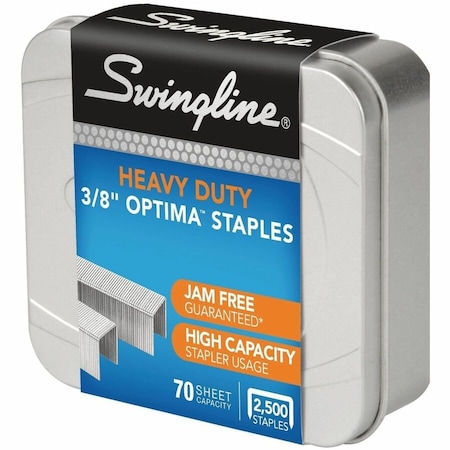 Swingline Staples, Hi-Cap, 3/8", PK2500 35550