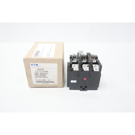 Eaton MODEL B THERMAL OVERLOAD RELAY BA23A