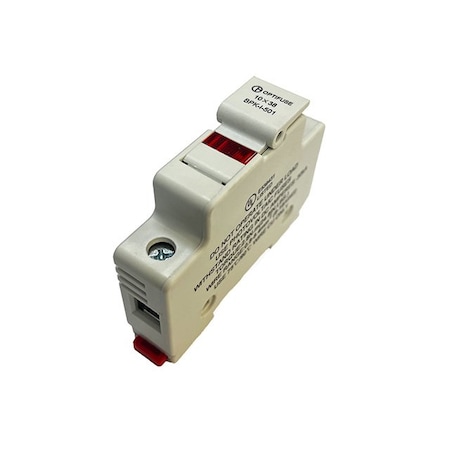 Optifuse Fuse Block, 3 Poles, 30A Amp Range, 1000V DC Volt Rating BPK-I-501