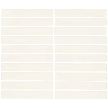 Daltile Artcrafted 1in. x 6in. Glazed Ceramic Mosaic Tile 10.00 SQFT Per Carton, 10PK AC23STJ16MSGL