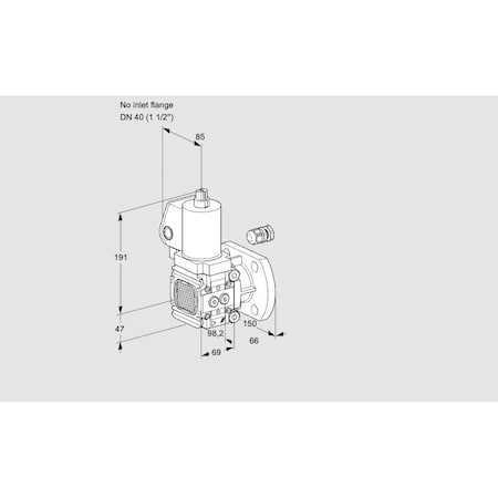 Honeywell Kromschroder VAS2-/40F/NKGL KS88013537