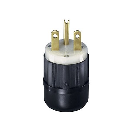 Leviton Industrial Grade Angle Plug 15 Amp, 250 Volt 5666-C