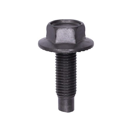 Auveco 5/16in-24 x 1in Indented Hex Washer Head Spin-Lock Bolt, 50PK 2688