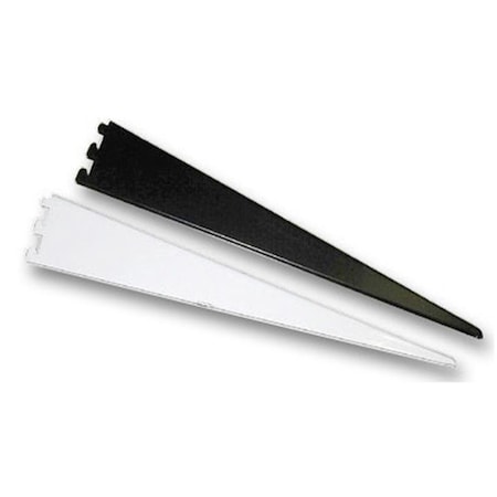 Hd KV Heavy Duty Shelf Bracket Decorative 18.5 in., Black KV0182 BLK 18.5