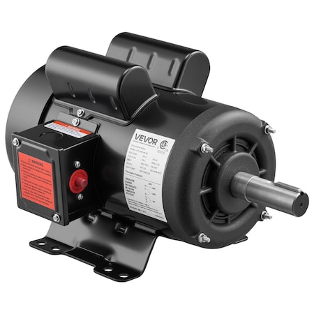 Vevor 3HP Air Compressor Electric Motor 230V 1750RPM 184T Frame CW/CCW Rotation SYT-3HP-4P-B3