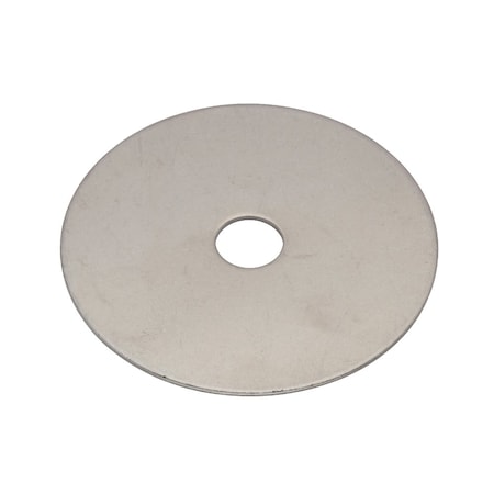 Zoro Select Flat Washer, For Screw Size 1/2 in , Steel Plain Finish Z0488-A