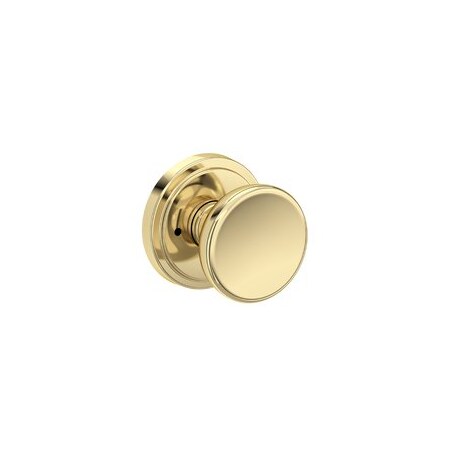 Baldwin Residential Door Knobs Privacy Reversible Non-Lacquered Brass PVSOLSRR031