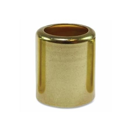 Coilhose Pneumatics Hose Ferrule, Brass, 0.568 in x 1 in, R14/H14, 25PK 166-HF7325