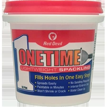 Red Devil 0542 0.5 Pint Onetime Spackling 75339005422