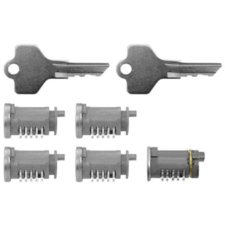 Replacement For Kenworth W900L Aerocab Year 2023 Ignition Door Lock Set