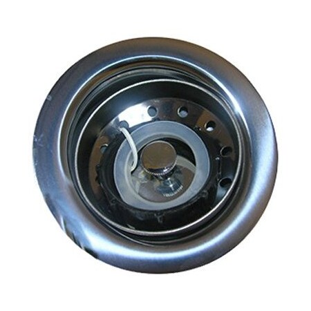 Larsen Supply Co Plas/Chr Sink Strainer 03-1061