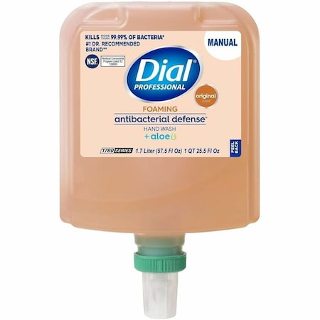 Dial Antibacterial Foaming Hand Wash, Original Scent, 1.80 quart, Hand, Antibacterial, Orange 2858082