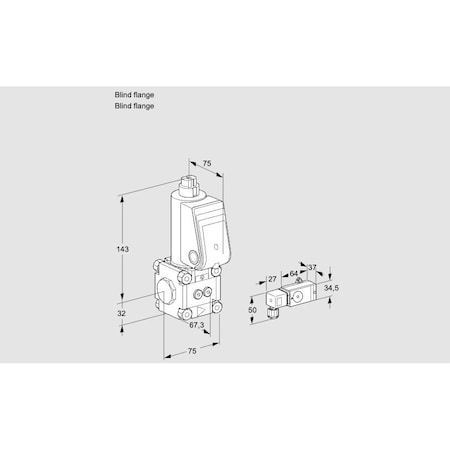 Honeywell Kromschroder VAS1-0/NW KS88012089