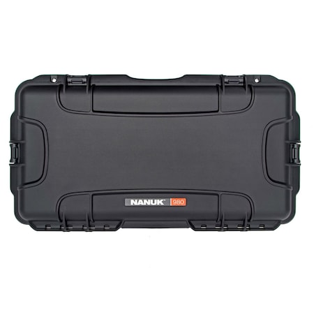 Nanuk 980 Waterproof Hard Case - Black 980S-000BK-0A0