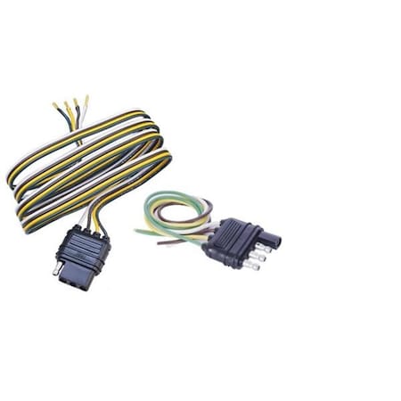 Hands On 48215 4 Wire Flat Connector Kit - 60 In. HA2105642
