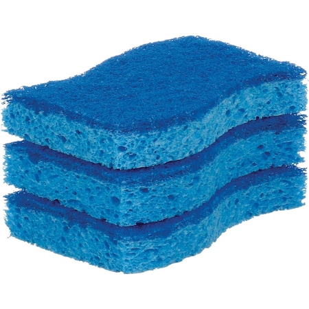 Scotch-Brite Zero Scratch Scrub Sponge 4.4''x2.6''x0.7 In. MP-3-8-D