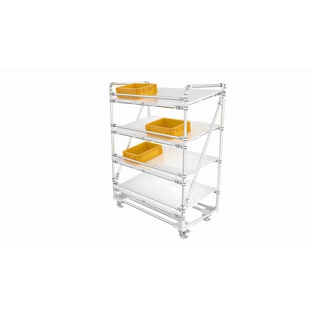 Trilogiq 4-Level Mobile Shelf Stand. 20032-02