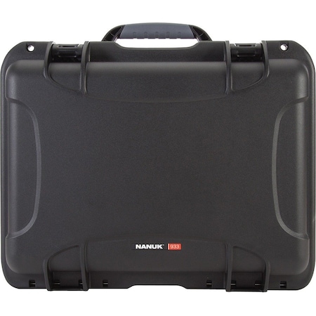 Nanuk Cases Black Carrying Case, 19.9"L x 16.1"W x 10.1"D 933-1001
