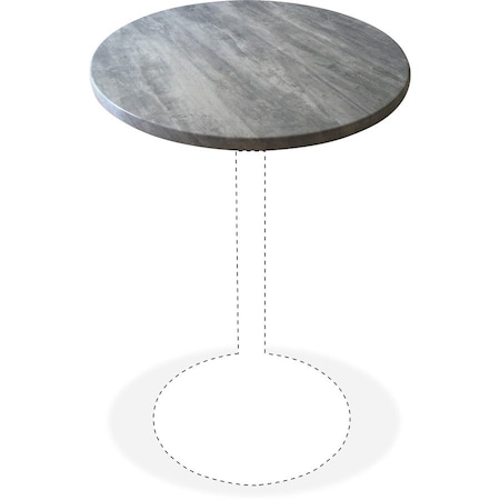 Holland Bar Stool Co 30" dia. Greystone, Indoor/Outdoor All-Season EnduroTop Table Top OD30RGryStn