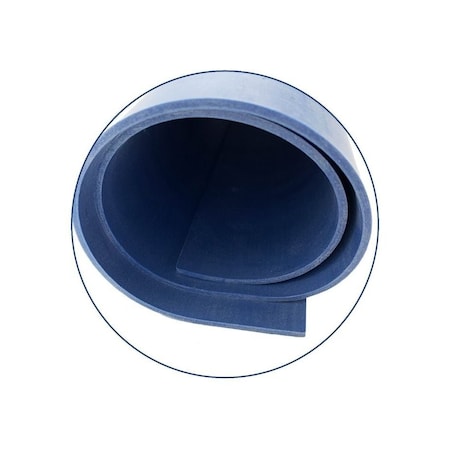 Detectamet Detectable Silicone Sheet Blue 24 in X 24 inSquare Pad, 5mm Thick 817-1147