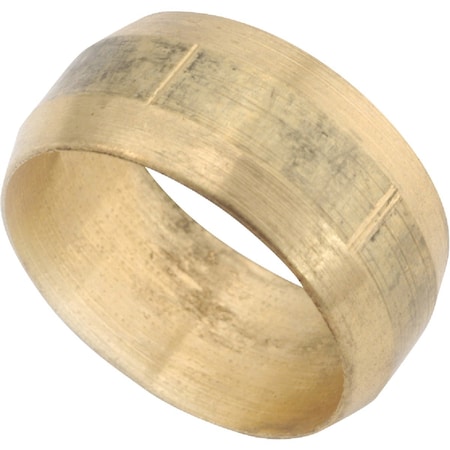 Anderson Metals 5/8'' Low Lead Brass Compression Sleeve, 3PK 730060-10