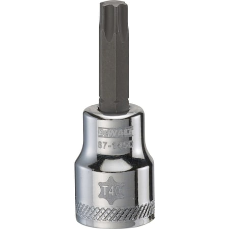 Dewalt Torx Bit Socket, T40, 3/8in Drive DWMT87145OSP