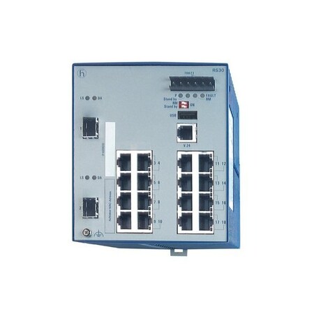 Hirschmann Ethernet Switch, Rs30-1602O6O6Sdae 943434-035
