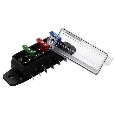 Optifuse Fuse Block for Regular Blade, 6P BLR-706