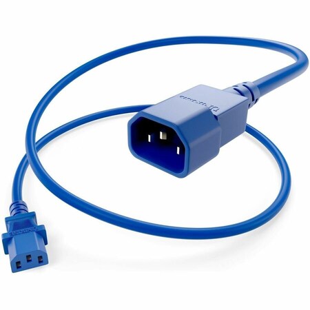 Unc Group Data Center Rated Power Cord C13-C14, 14Awg, 15Amp, 250V, Sjt Jacket, PWCD-C13C14-15A-05F-BLU