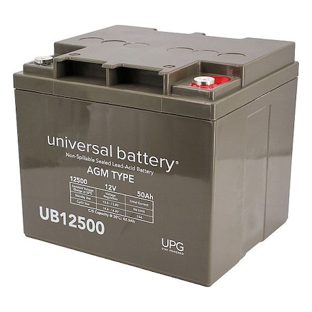 Upg 12V 50Ah I6, Battery 45979